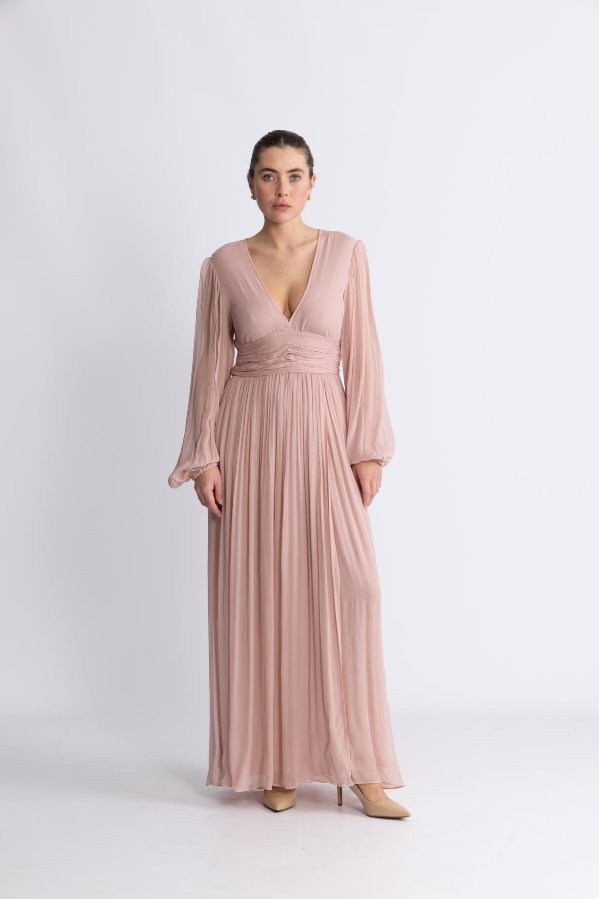 Riviera klänning - Dusty Pink