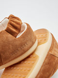 Sandal Band Suede - Cognac