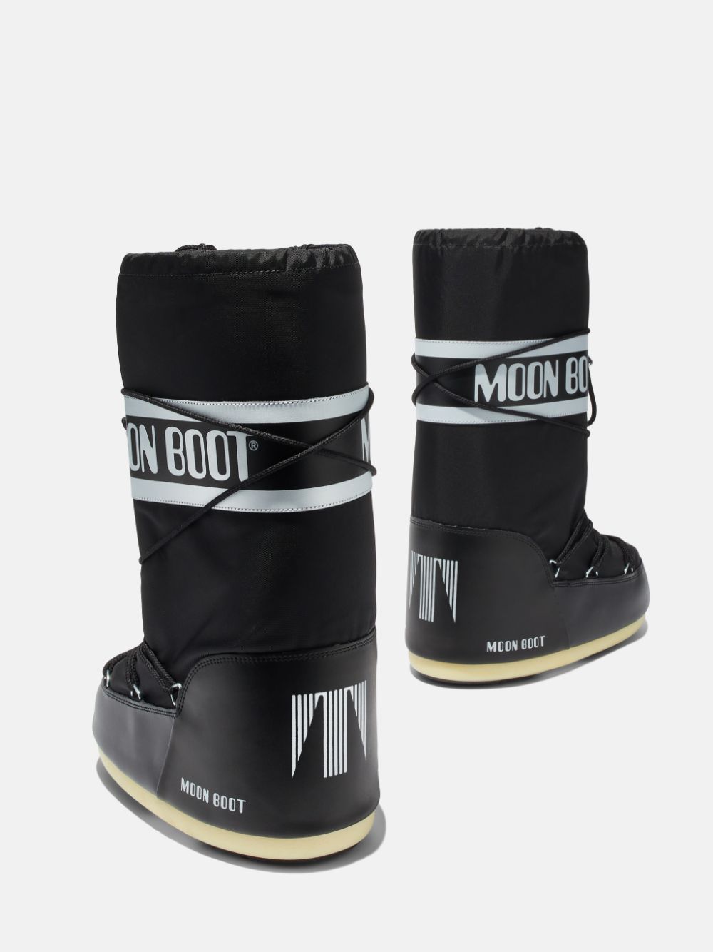 Moon Boot Icon Nylon - Svart