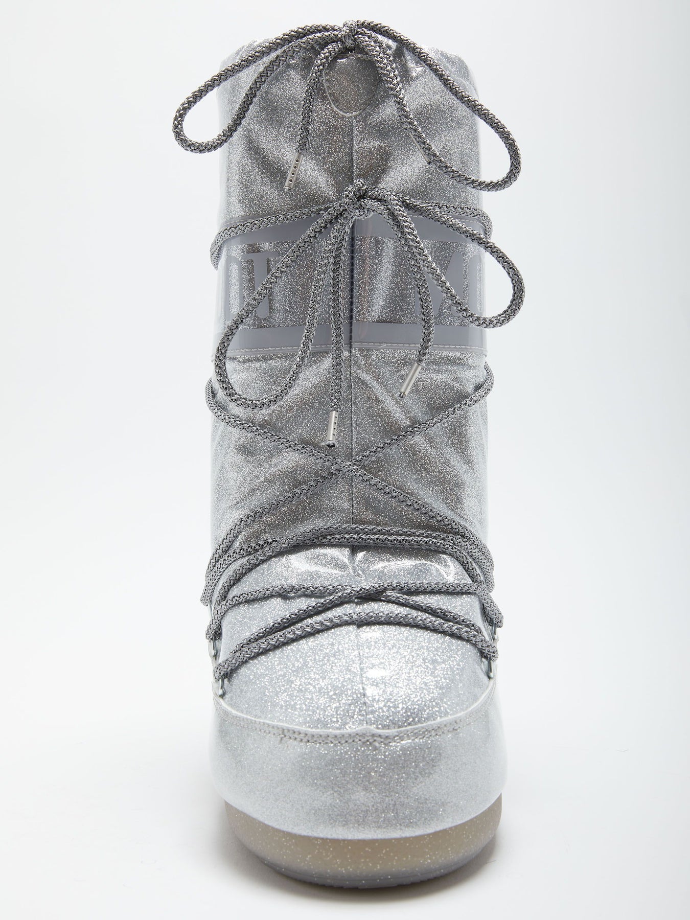 Moon Boot Icon Glitter - Silver