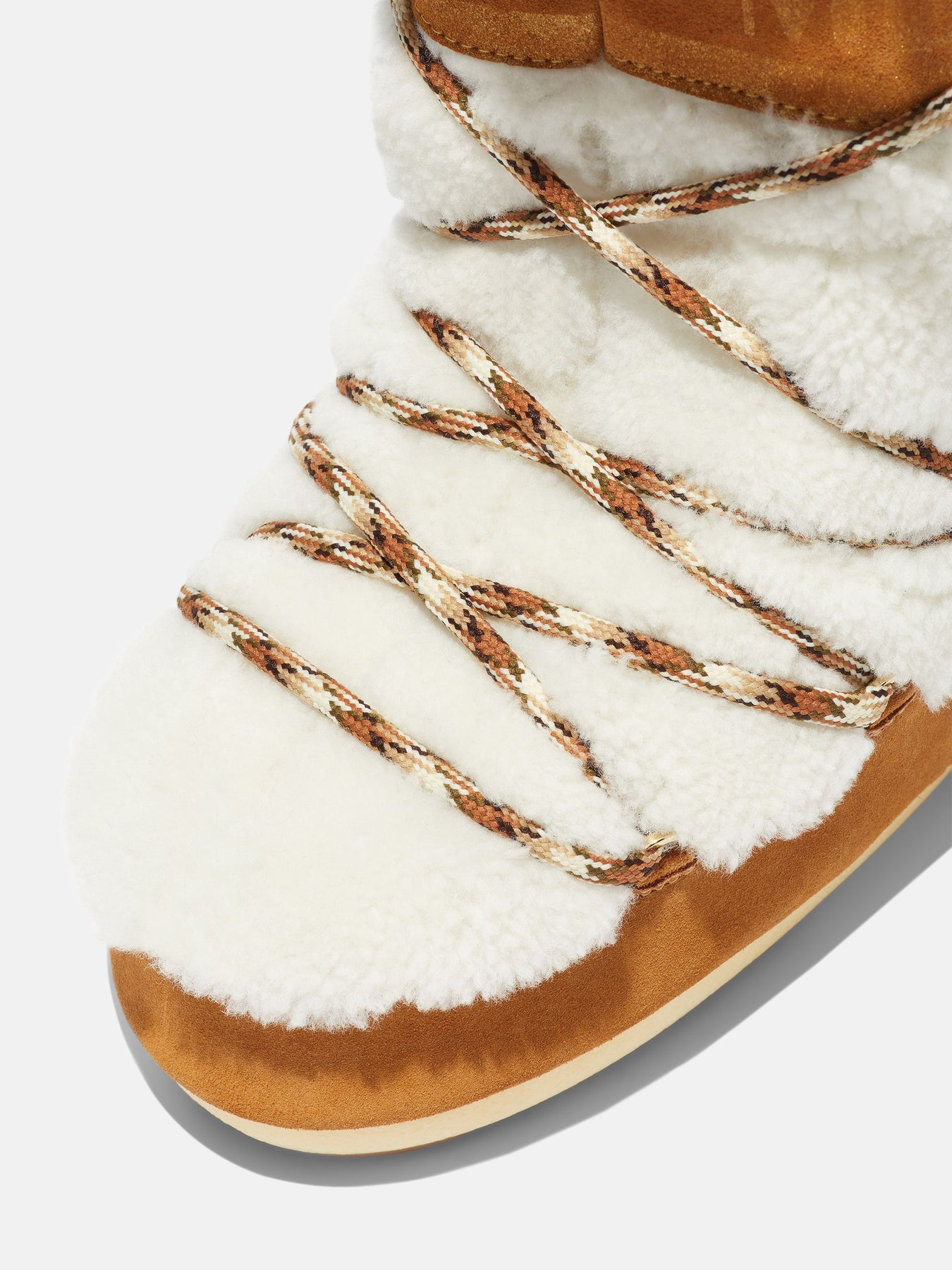 Icon Shearling - Whisky/Off White