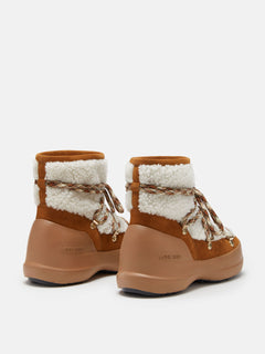 Luna Shearling - Whisky/Off White