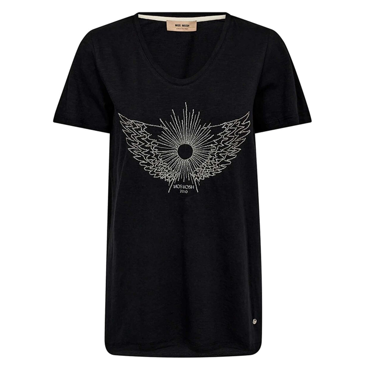 Gethi O-Ss Glam Tee - Svart