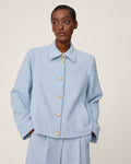Abriella Jacket - Chambray Blue