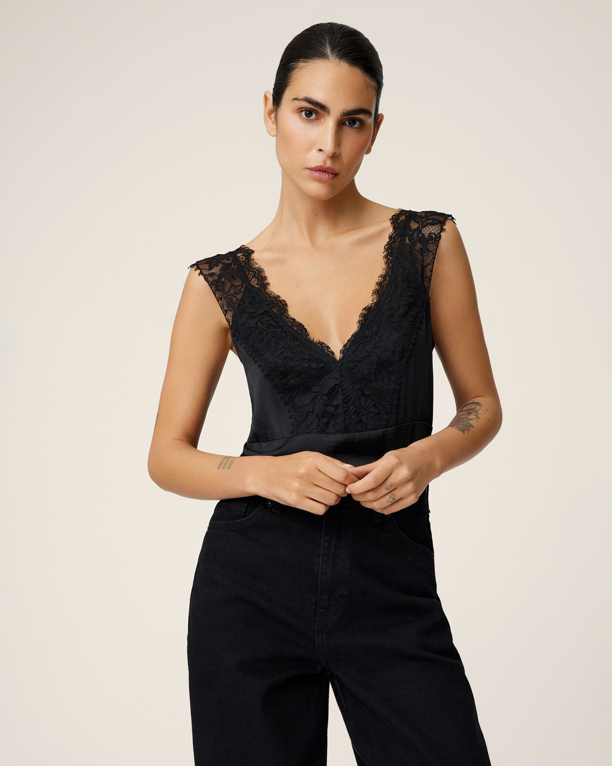 Adienna Maluca Sl Top - Black