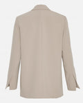 Barbine Slit Blazer - Trench Coat
