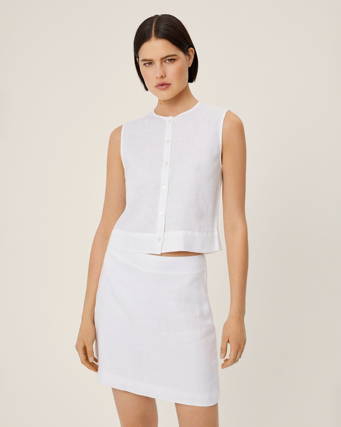 Claritta Skirt - Bright White