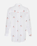 Elvyne Emb Shirt - Bright White
