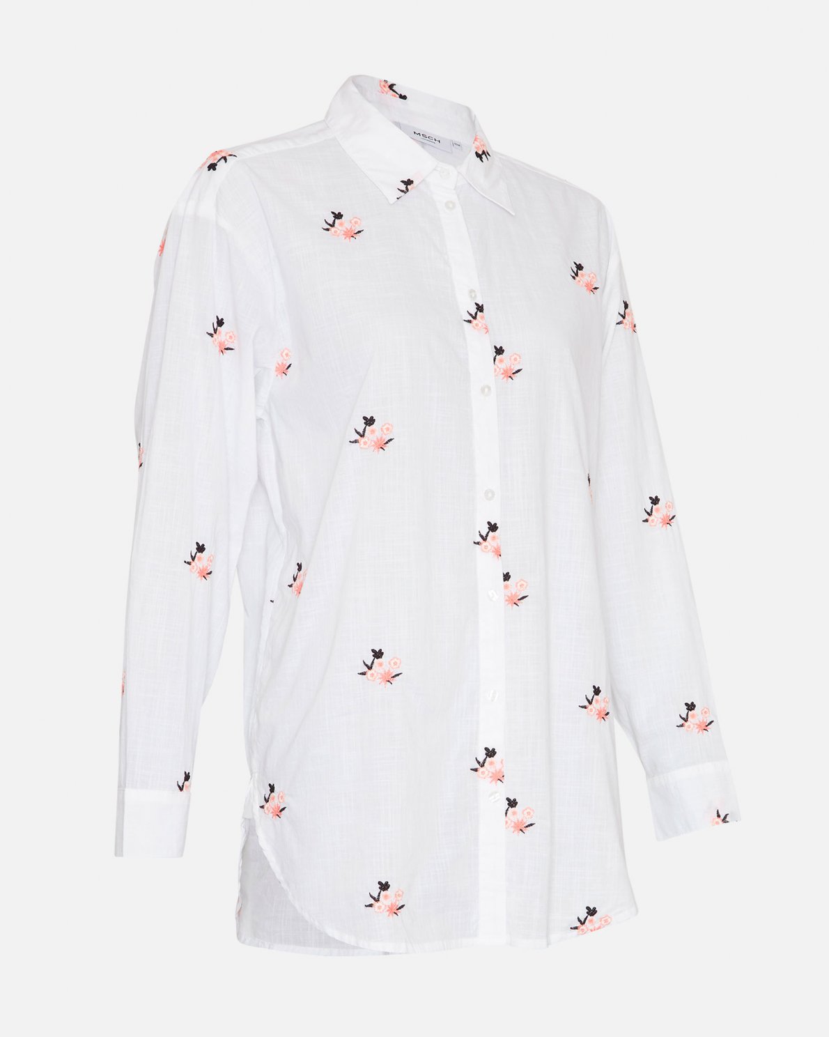 Elvyne Emb Shirt - Bright White
