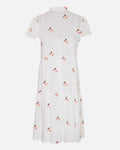 Elvyne Ss Emb Dress - Bright White