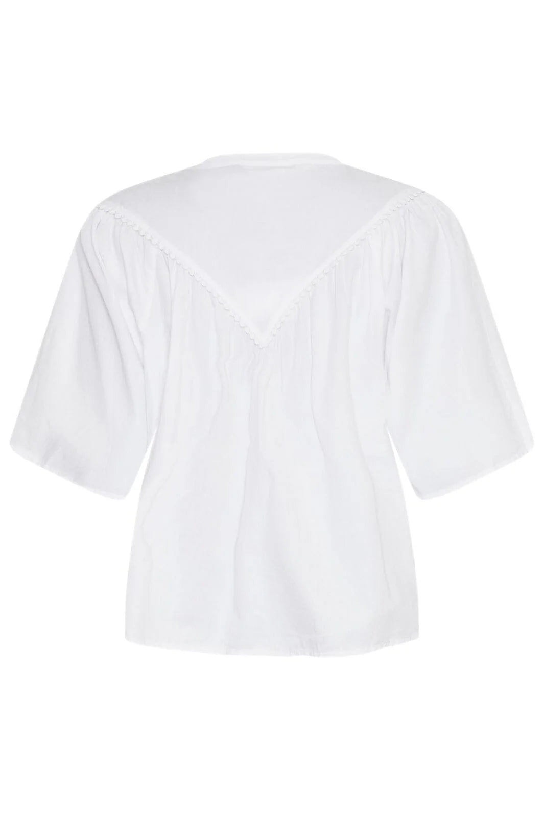 Ethelyn 2/4 Blus - Bright White