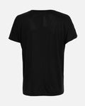 Fenya Modal V Neck Tee - Black