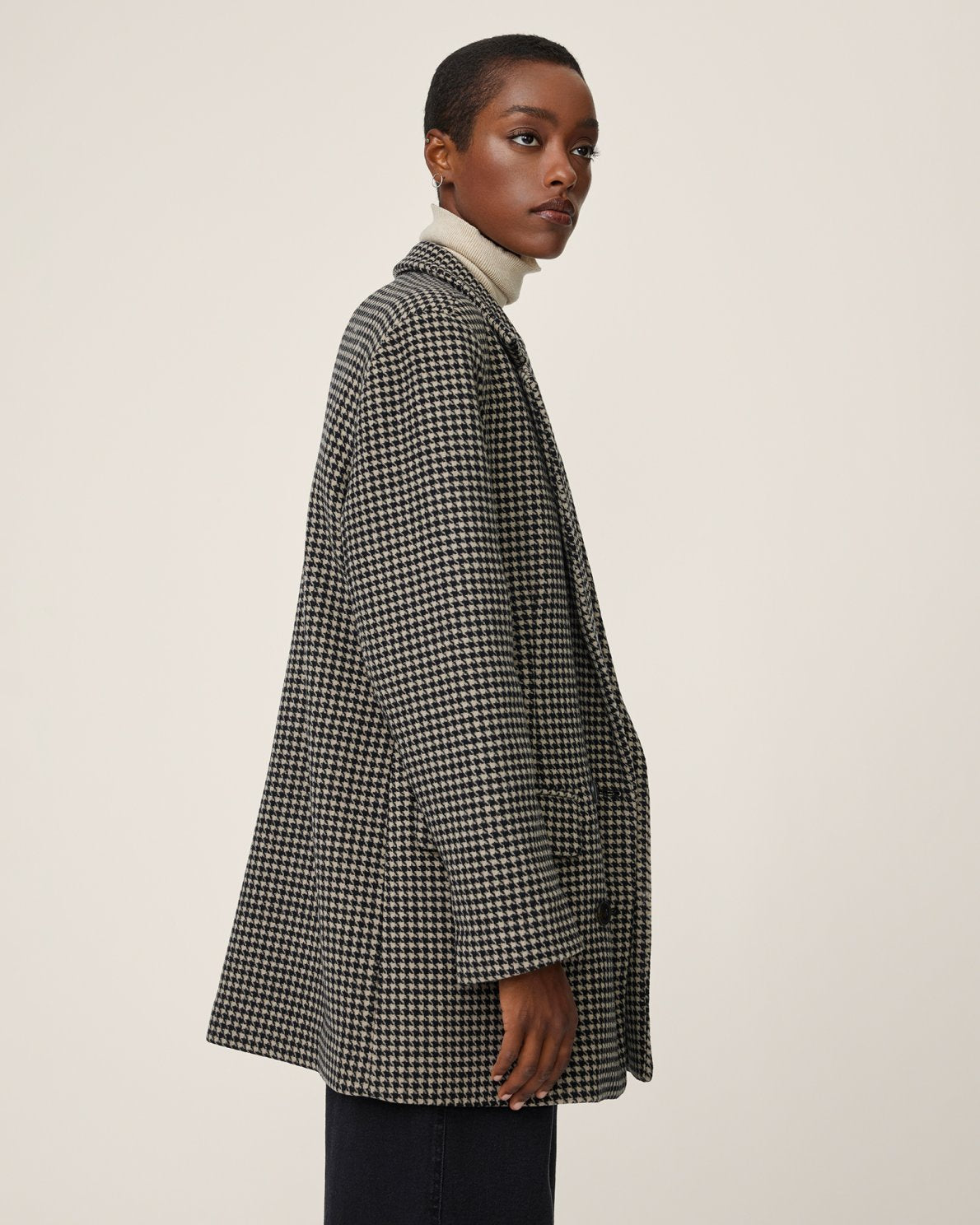 Genesis Jacket Chk - T Coat/Black