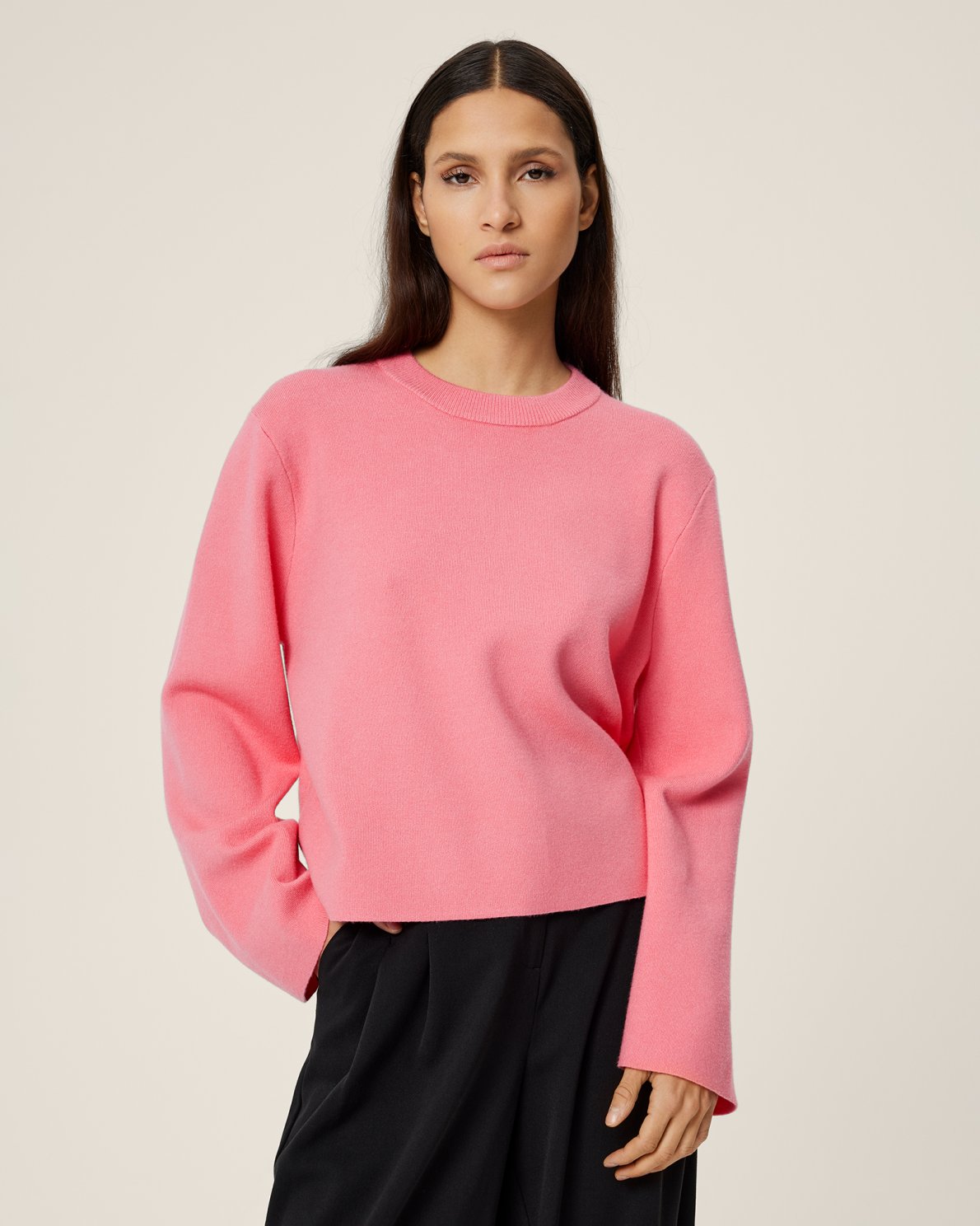 Ginnette East Pullover - Bubblegum Mel