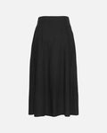 Jovene Ginia Hw Long Skirt - Black