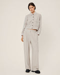 Jovene Ginia Hw Pants - Sand