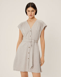 Jovene Ginia Ss Dress - Sand