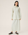 Wilhelmina Skirt Stp - Almond Oil/Blk