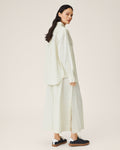 Wilhelmina Skirt Stp - Almond Oil/Blk