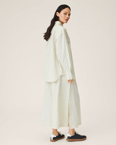 Wilhelmina Skirt Stp - Almond Oil/Blk