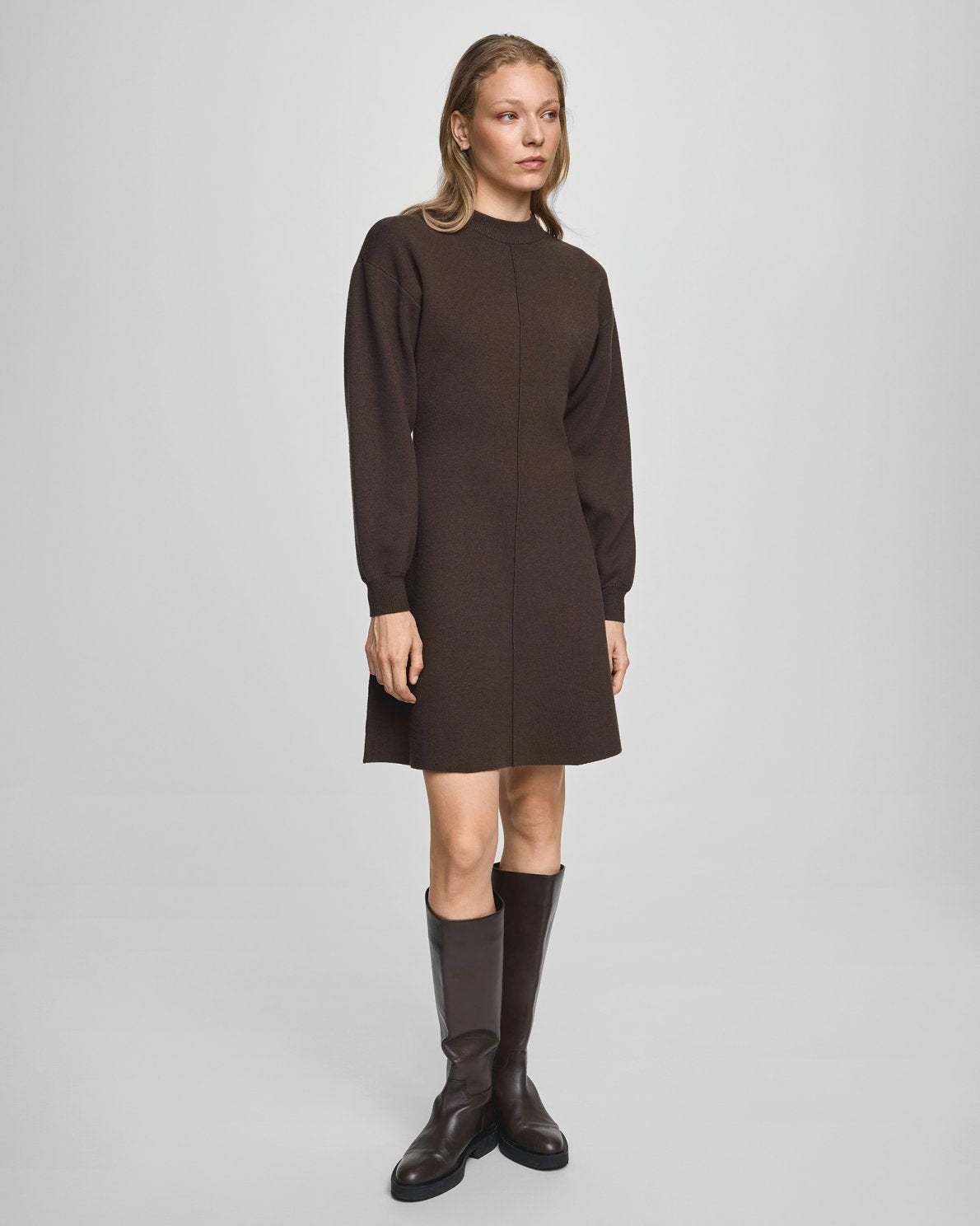Alfreda East Dress - Slate Black