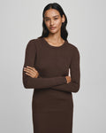 Criselle Avalina Rib Pullover - Hot Fudge Mel