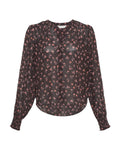 Evelda Orabella Blus Aop - Desert Rose Flw