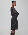Evelda Orabella Short Dress Aop - Desert Rose Flw