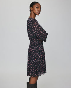 Evelda Orabella Short Dress Aop - Desert Rose Flw