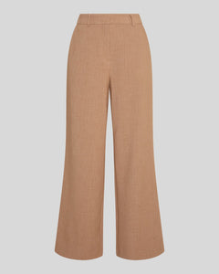 Macy Michelle Hw Wide Pants Regular - T Coconut Mel