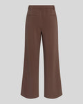 Moss Copenhagen Macy Michelle HW Wide Pants Regular - Hot Fudge