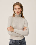Rigmor Avalina Rib R Pullover - Peyote Melange