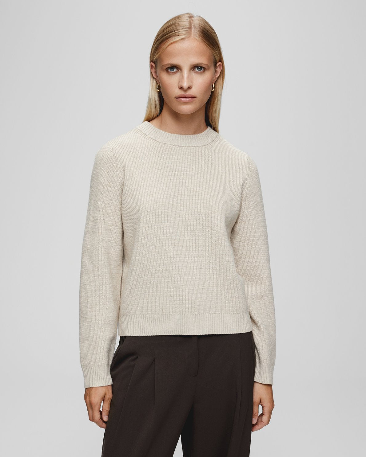 Sole Rachelle Pullover - Oatmeal Melange