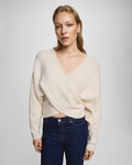 Zinelle Hope Wrap Pullover - Fog Melange