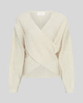 Zinelle Hope Wrap Pullover - Fog Melange