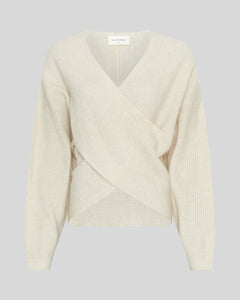 Zinelle Hope Wrap Pullover - Fog Melange