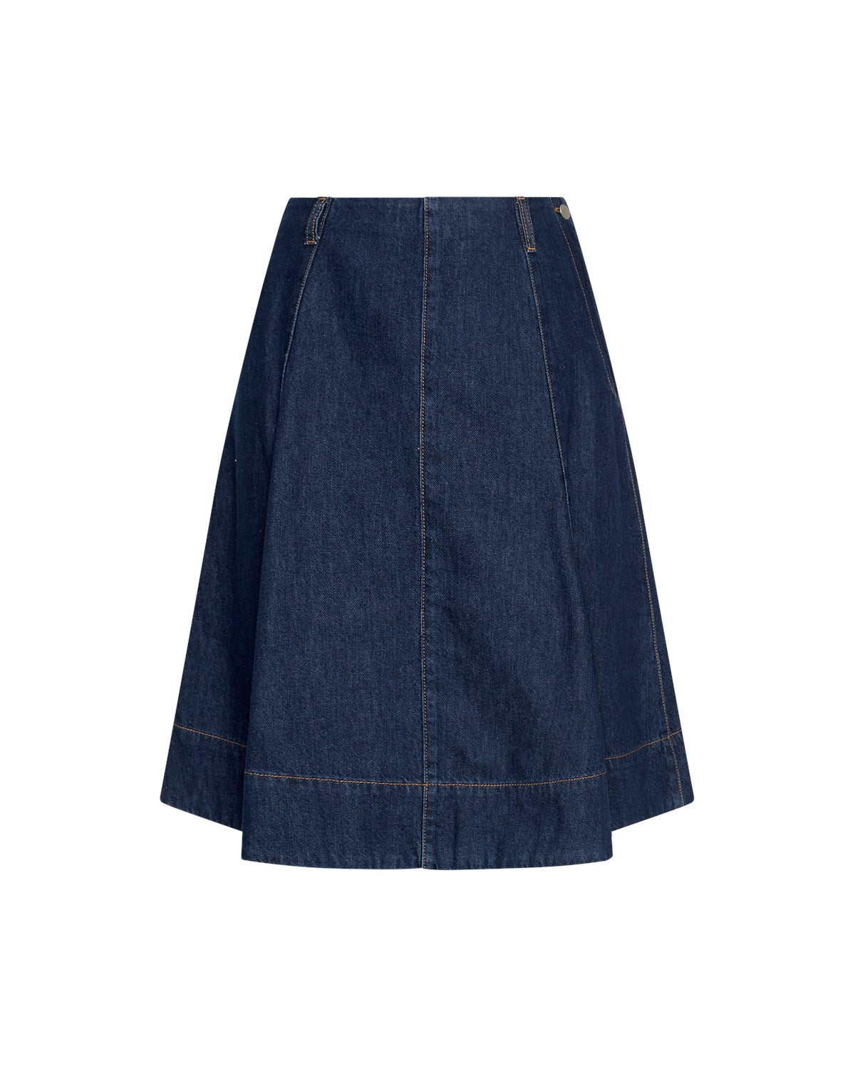 Adna Alena Skirt - Dark Blue Wash
