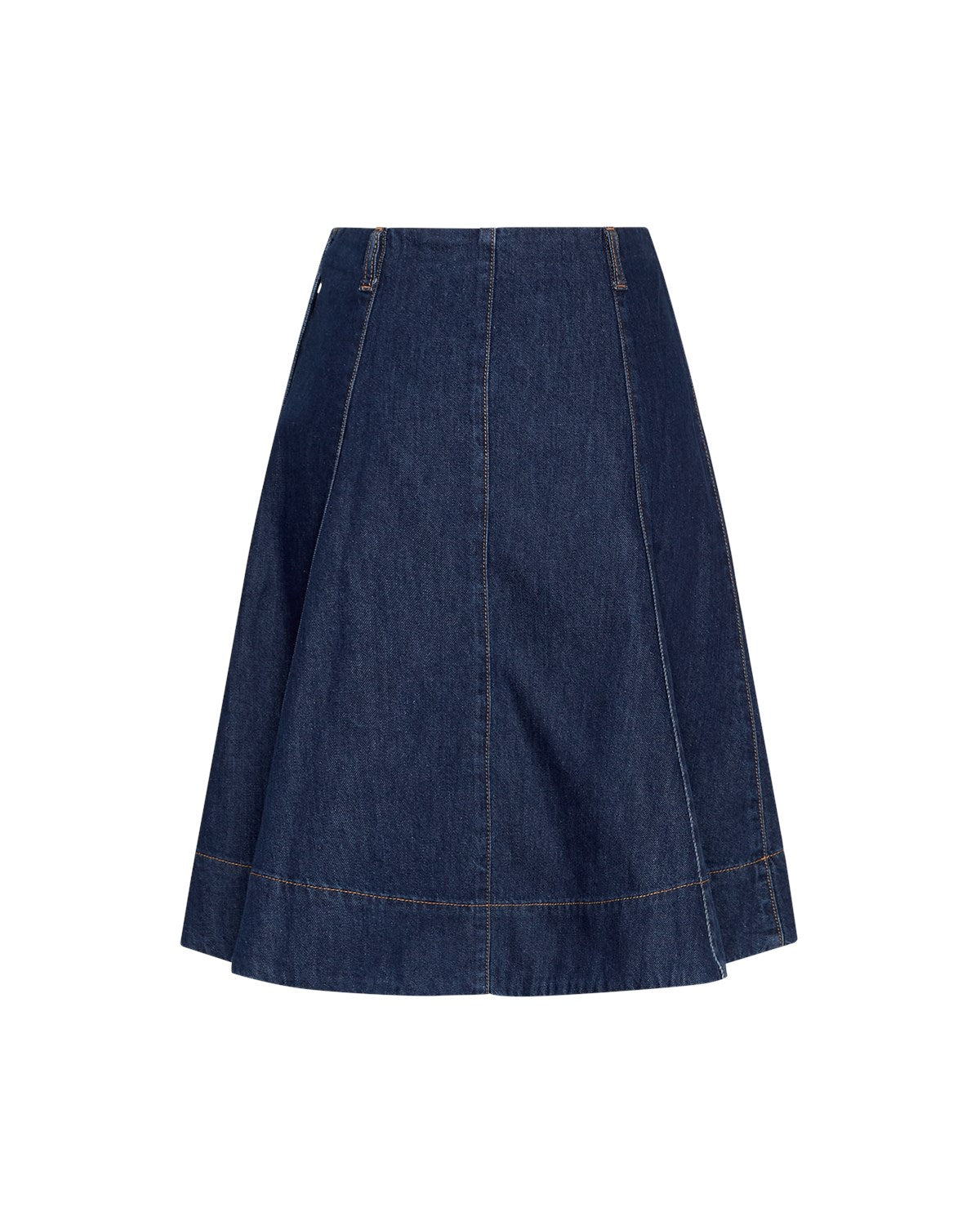 Adna Alena Skirt - Dark Blue Wash