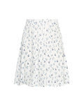 Amelina Vealine Skirt Aop - Aqua Haze Flwr