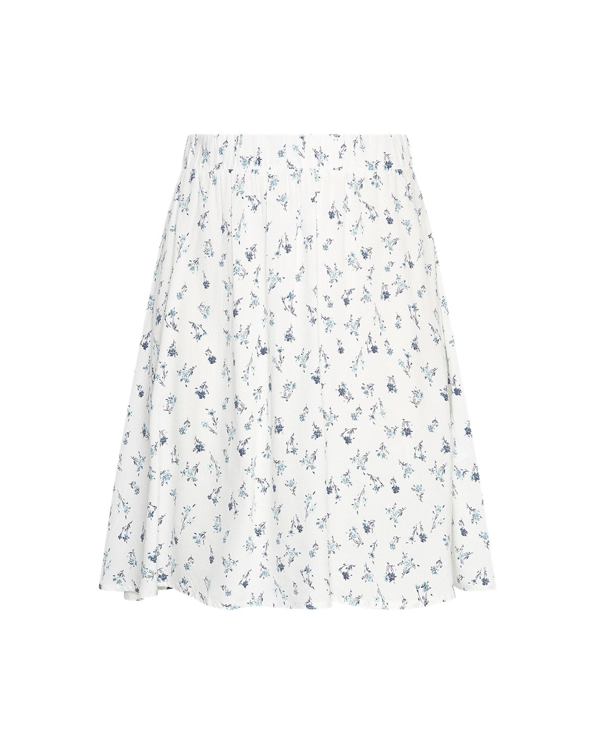 Amelina Vealine Skirt Aop - Aqua Haze Flwr