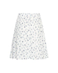 Amelina Vealine Skirt Aop - Aqua Haze Flwr