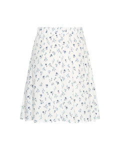 Amelina Vealine Skirt Aop - Aqua Haze Flwr