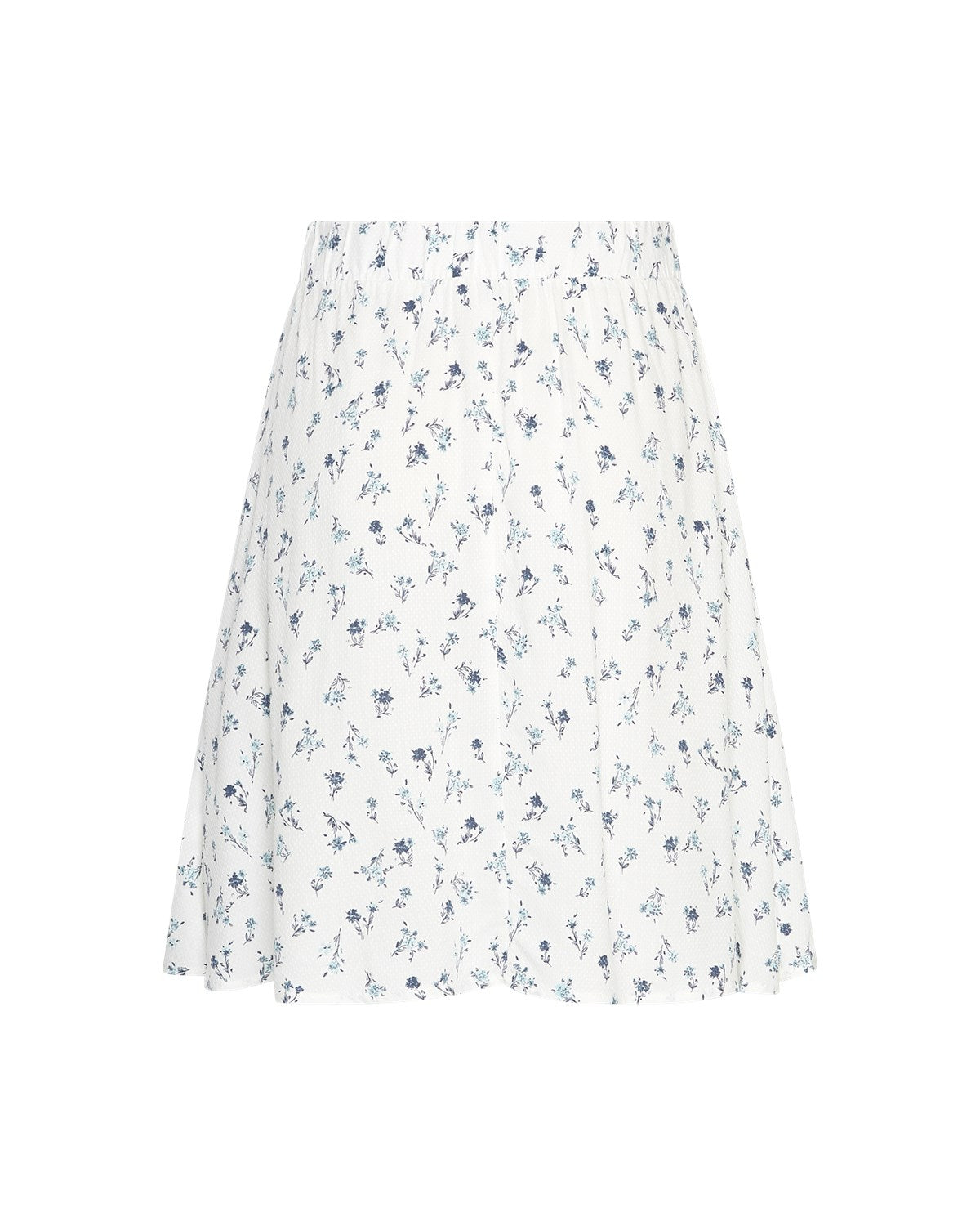 Amelina Vealine Skirt Aop - Aqua Haze Flwr
