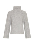 Annalisa M Pullover - Light Grey Melange