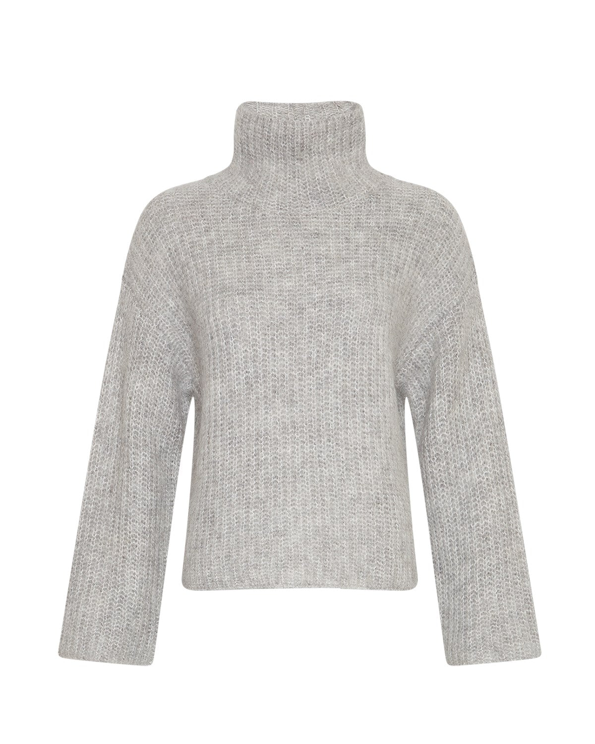 Annalisa M Pullover - Light Grey Melange