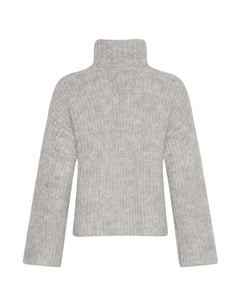 Annalisa M Pullover - Light Grey Melange