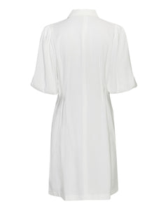 Asana 2/4 Dress - Egret