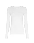 Betrina O LS Topp - Bright White