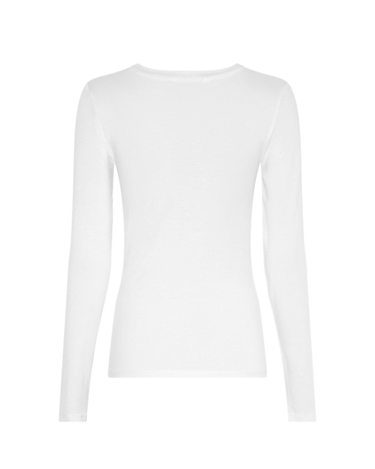 Betrina O LS Topp - Bright White