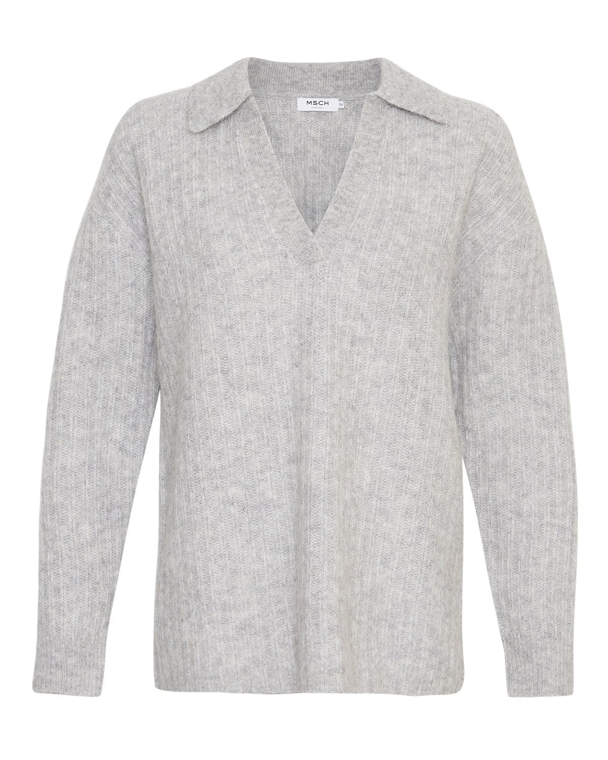 Elisia Nenaya Pullover - Light Grey Melange